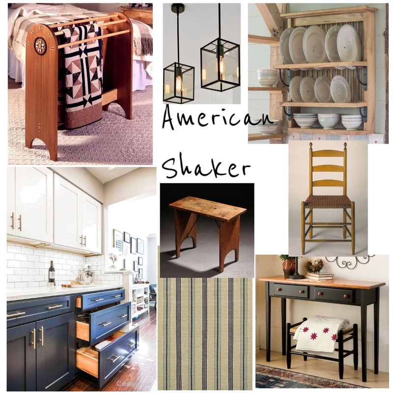 American Shaker Mood Board by AmeliaCooper on Style Sourcebook