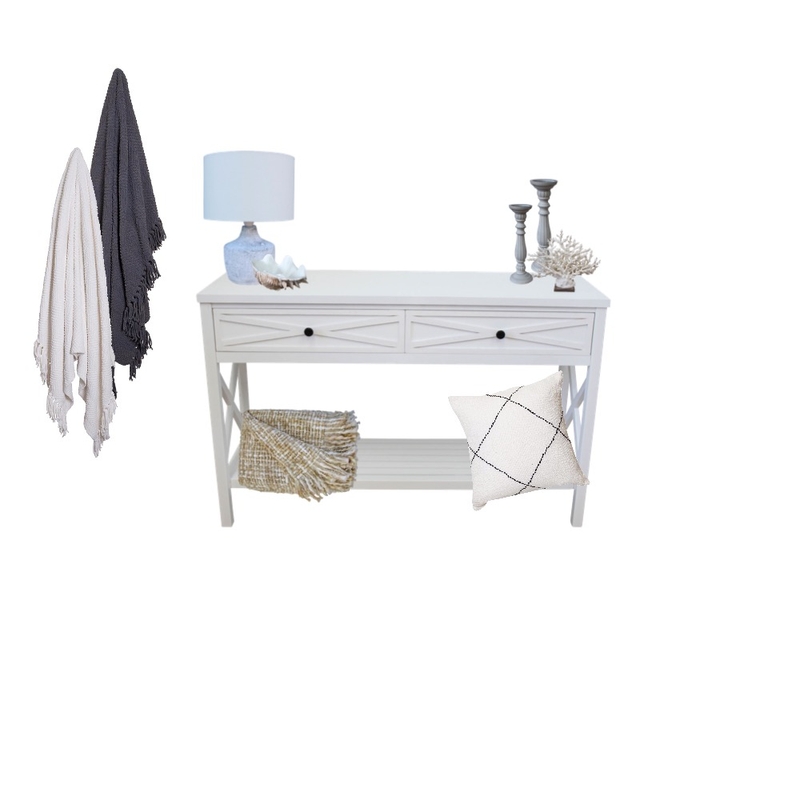 Hamptons Console Mood Board by Evaree Home on Style Sourcebook
