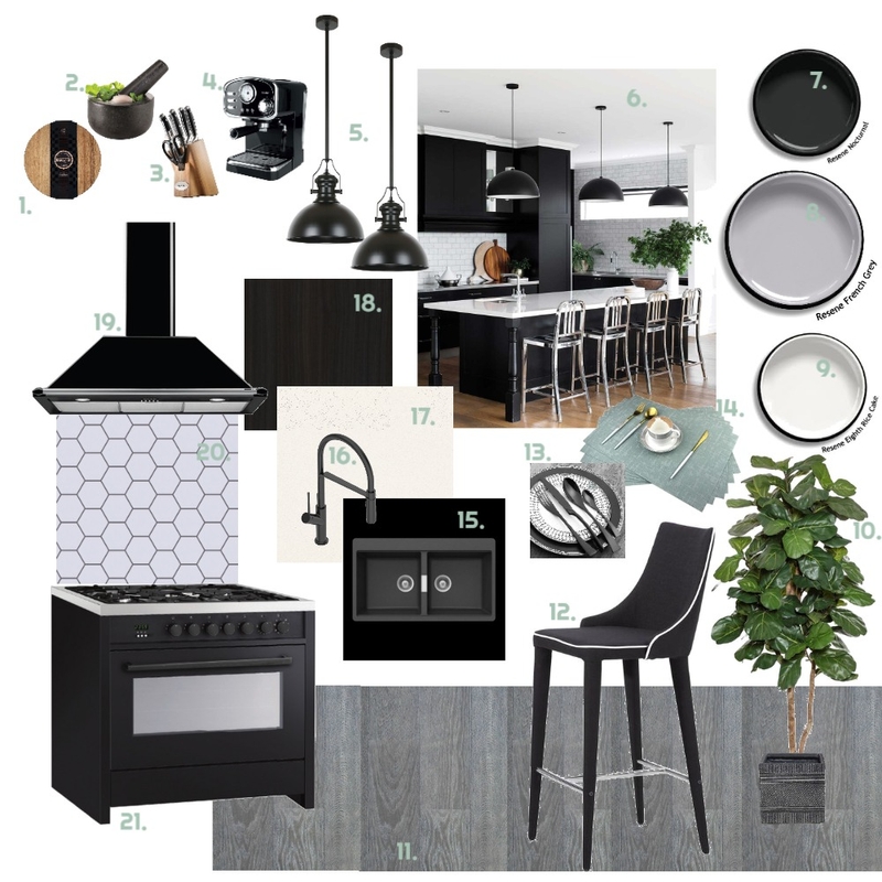 Assignment 9 Kitchen Mood Board by Amy Turuta on Style Sourcebook