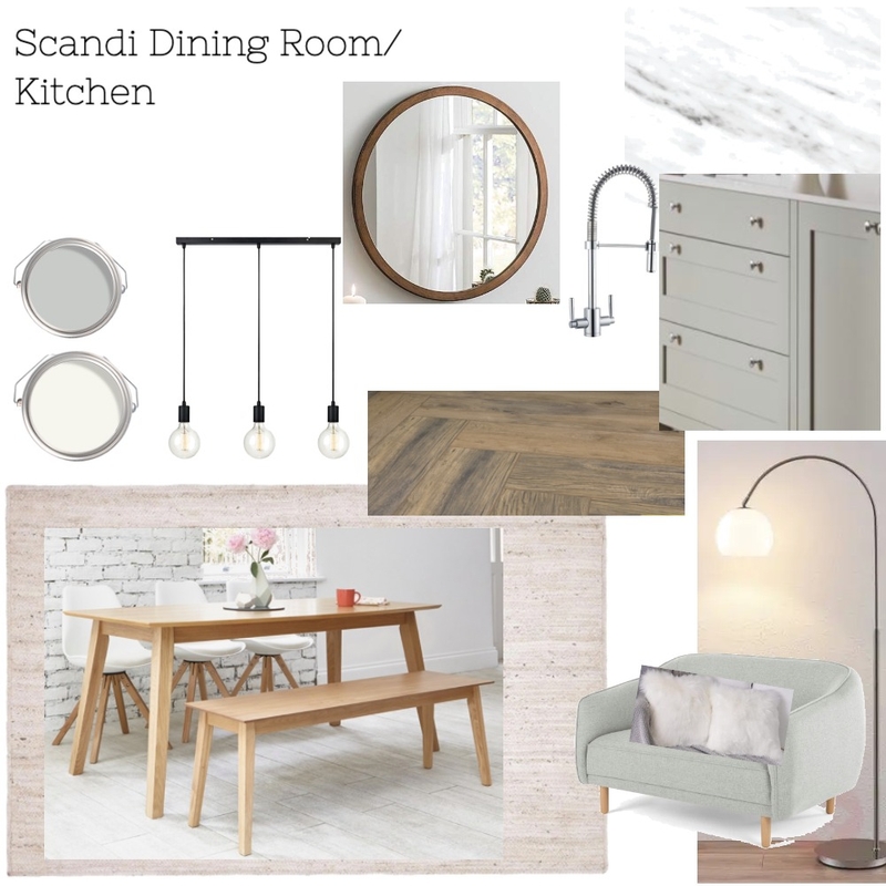 Scandi Dining Room Mood Board by Vicky Fitz on Style Sourcebook