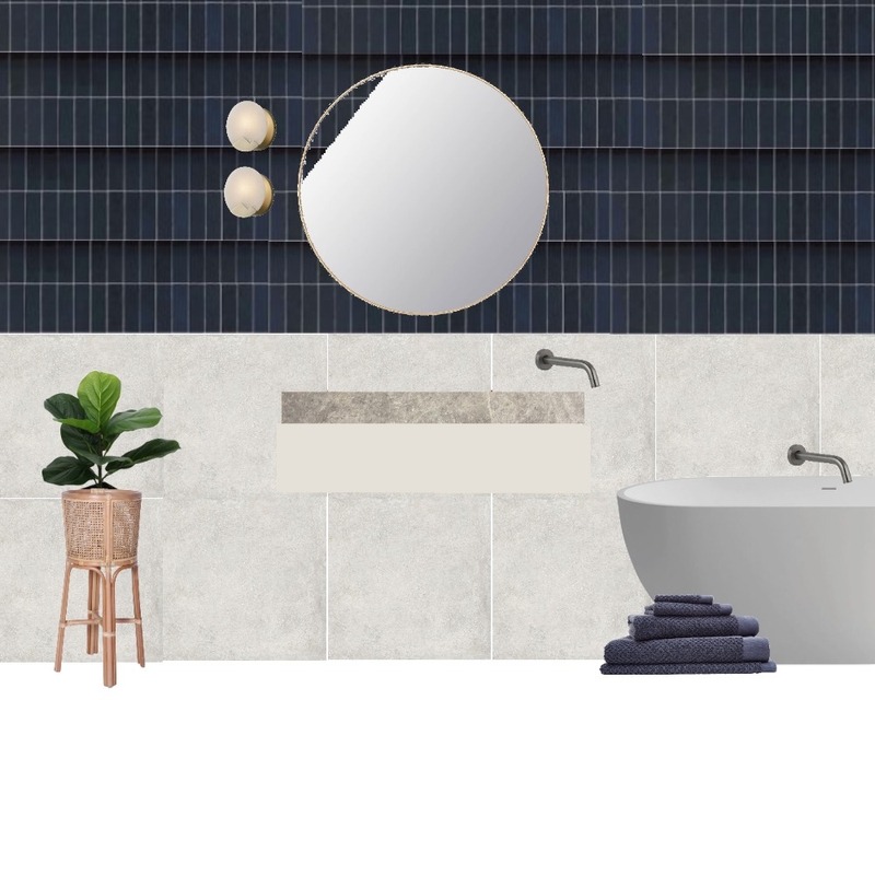 dark bathroom Mood Board by TamWynne on Style Sourcebook