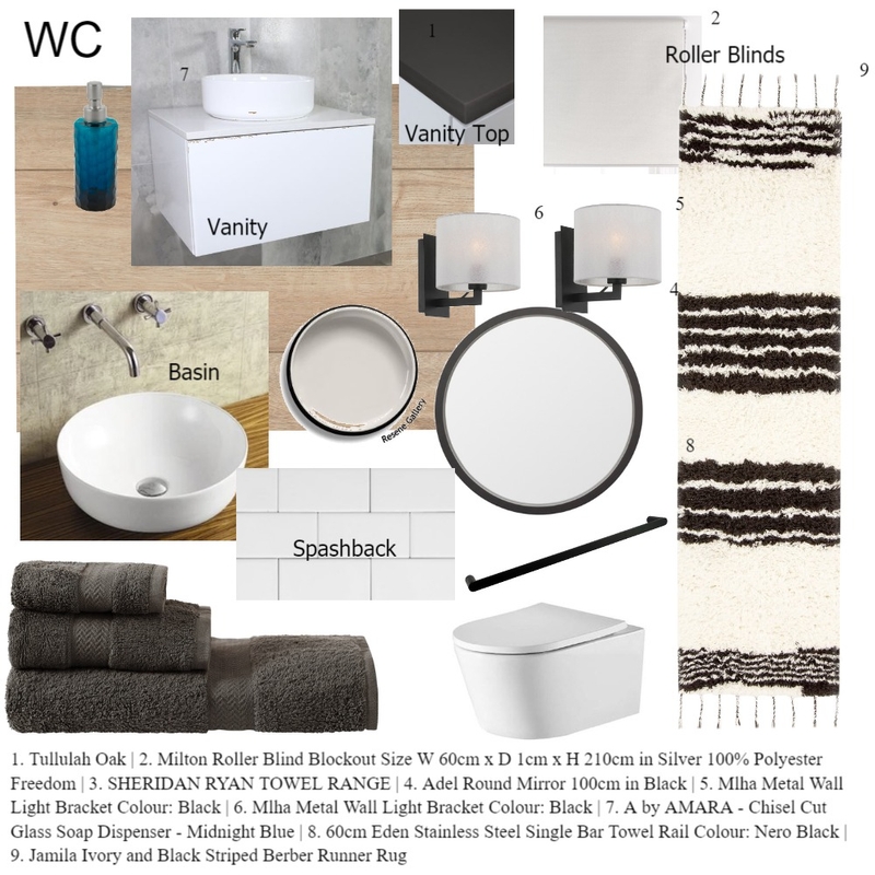 WC coastal Mood Board by itsjustrachna on Style Sourcebook