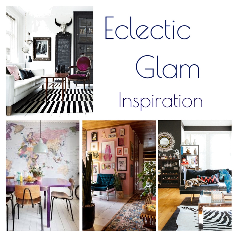 Ecelctic Energy Inspiration Mood Board by Kohesive on Style Sourcebook