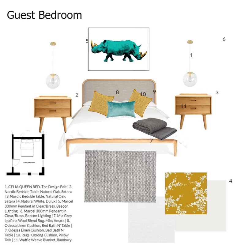 Guest bed tag Mood Board by dsuzanne on Style Sourcebook