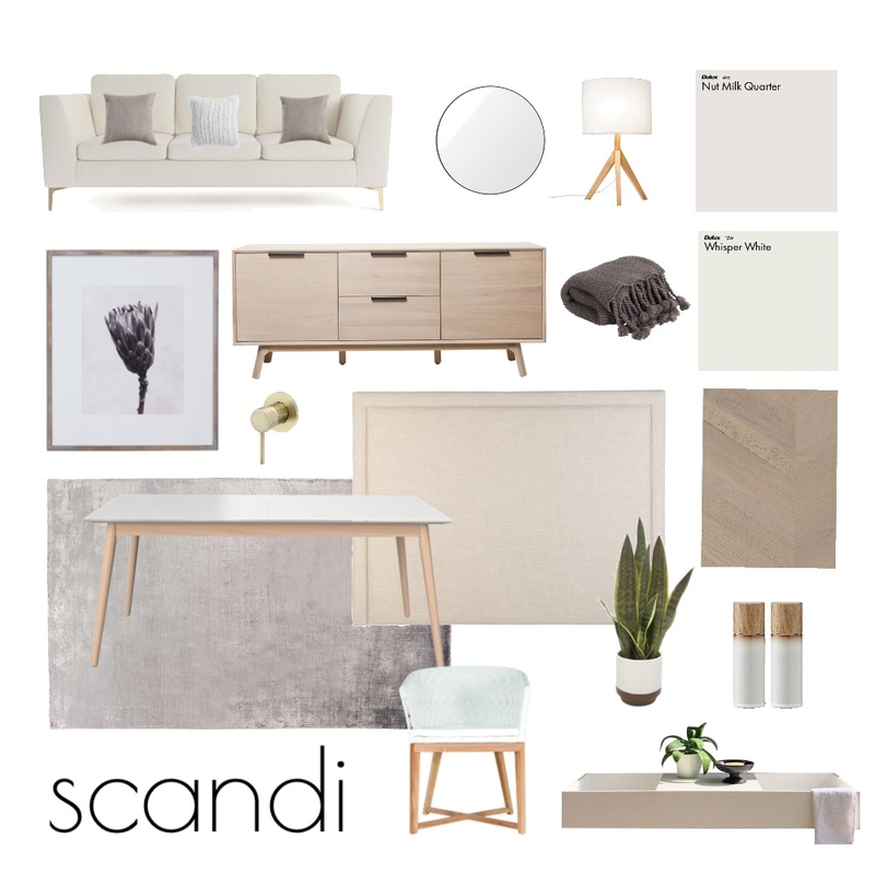 Scandi #1 Mood Board by Pesay on Style Sourcebook