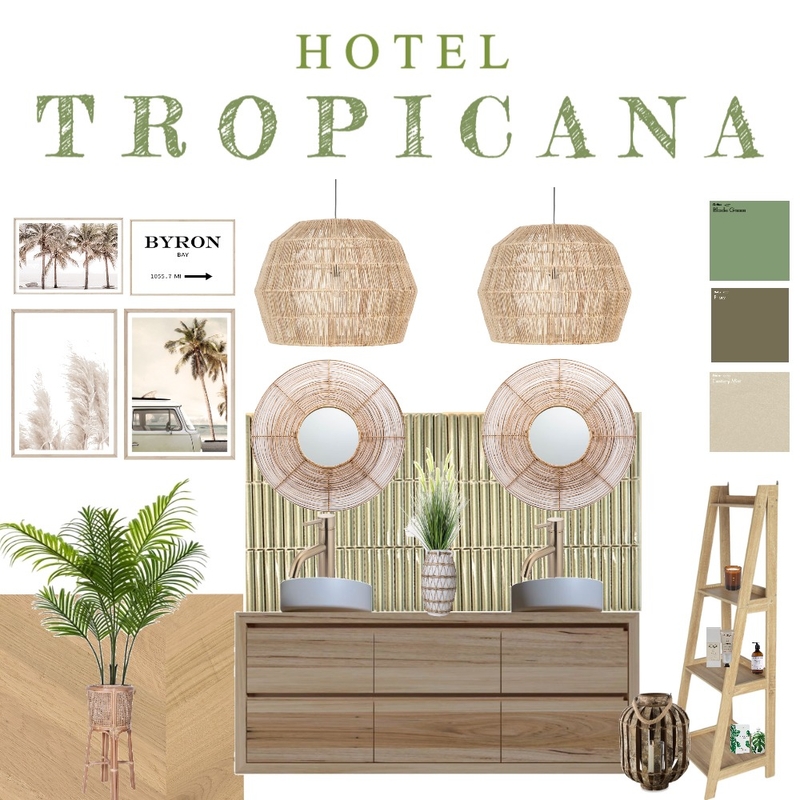 hotel tropicana Mood Board by jennifergrace on Style Sourcebook