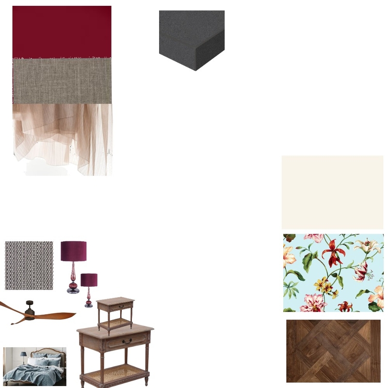 Romantic Guest Room Mood Board by undefined on Style Sourcebook