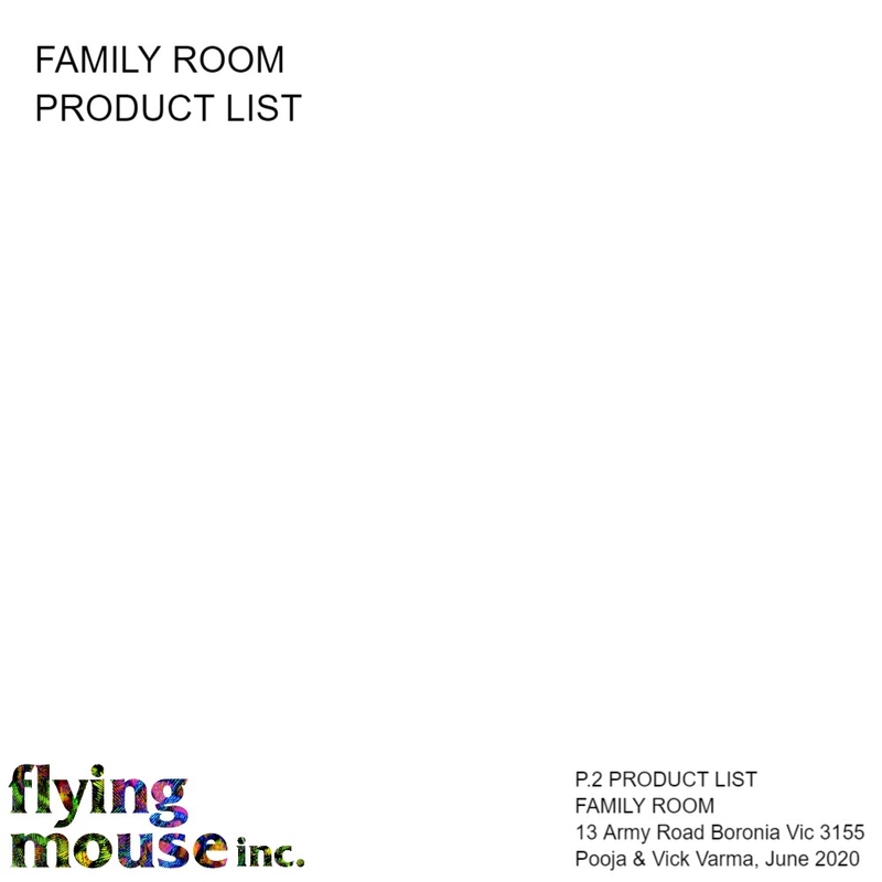 Pooja- P1. Product list: Family room Mood Board by Flyingmouse inc on Style Sourcebook