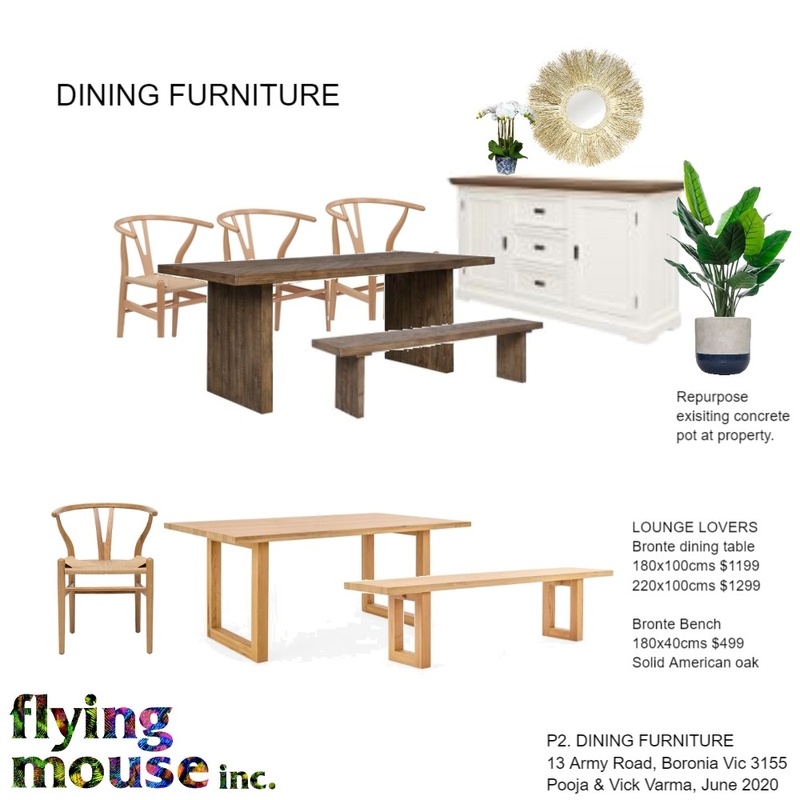 Pooja- Dining Furniture Mood Board by Flyingmouse inc on Style Sourcebook