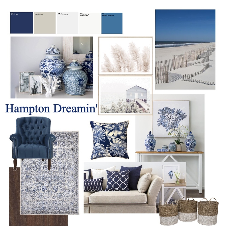 Hampton Dreamin' Mood Board by Tanja on Style Sourcebook
