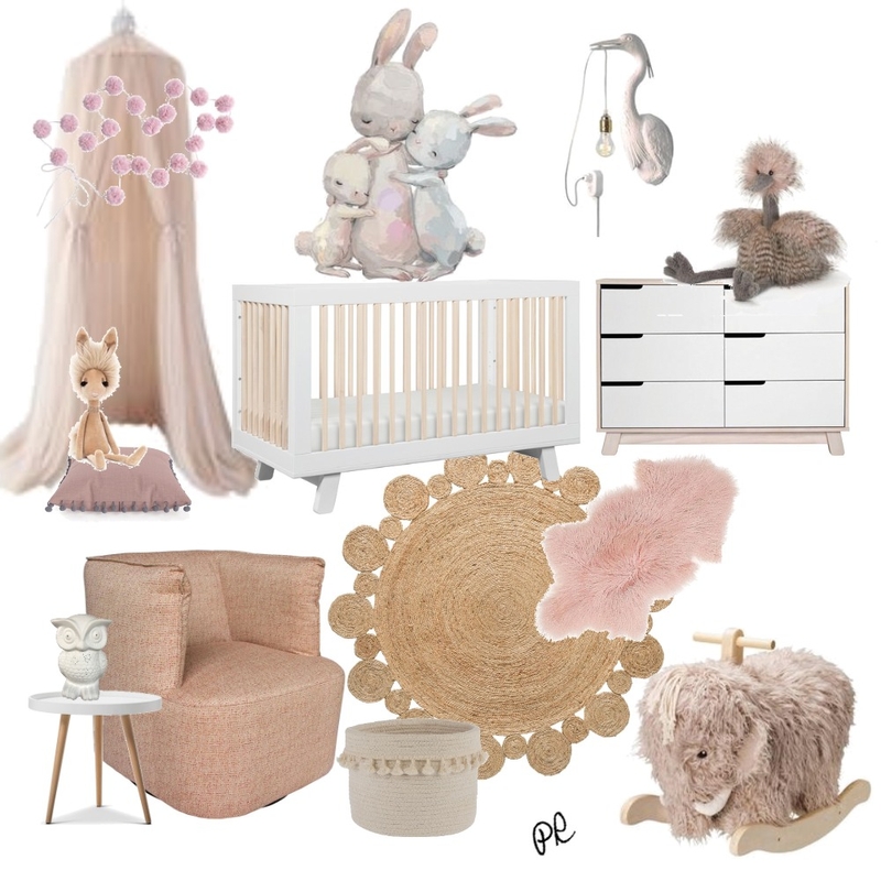 Blush Nursery Girl Mood Board by Polina on Style Sourcebook