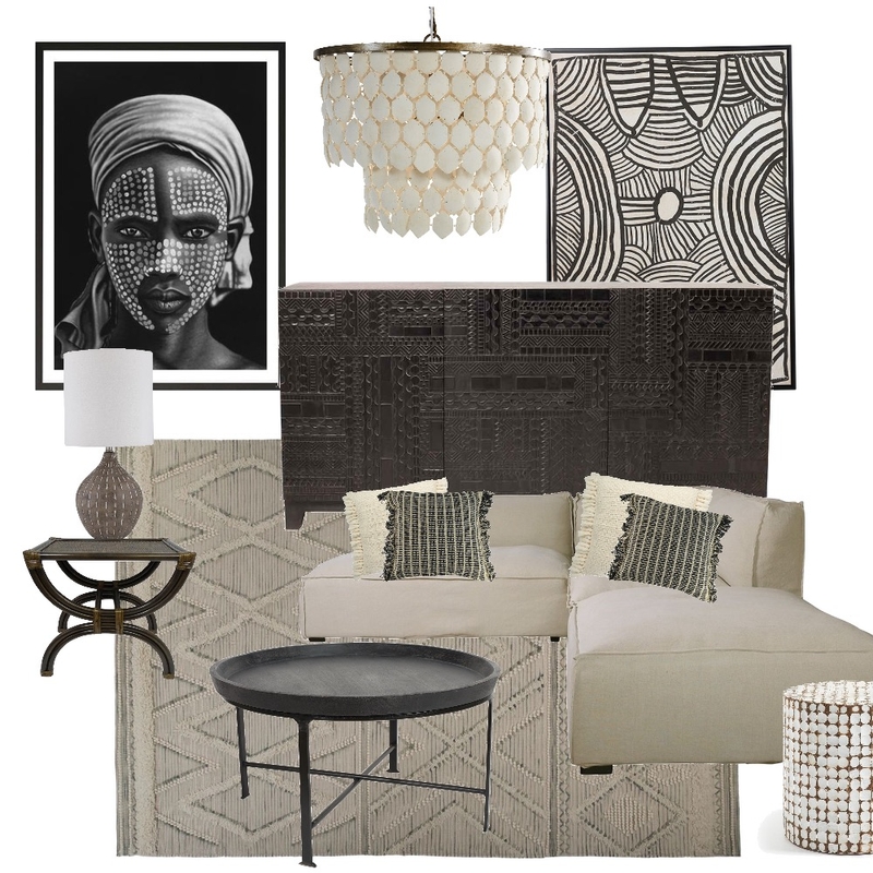 Tribal Mood Board by zaradesign on Style Sourcebook