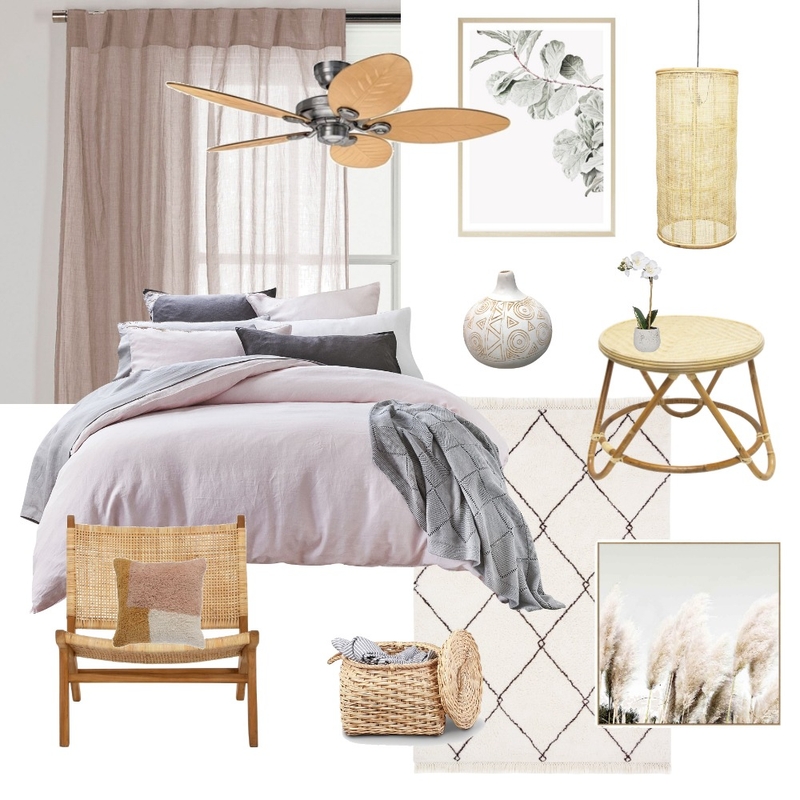 simplistic calm bedroom Mood Board by Rhea Panizon Interiors on Style Sourcebook