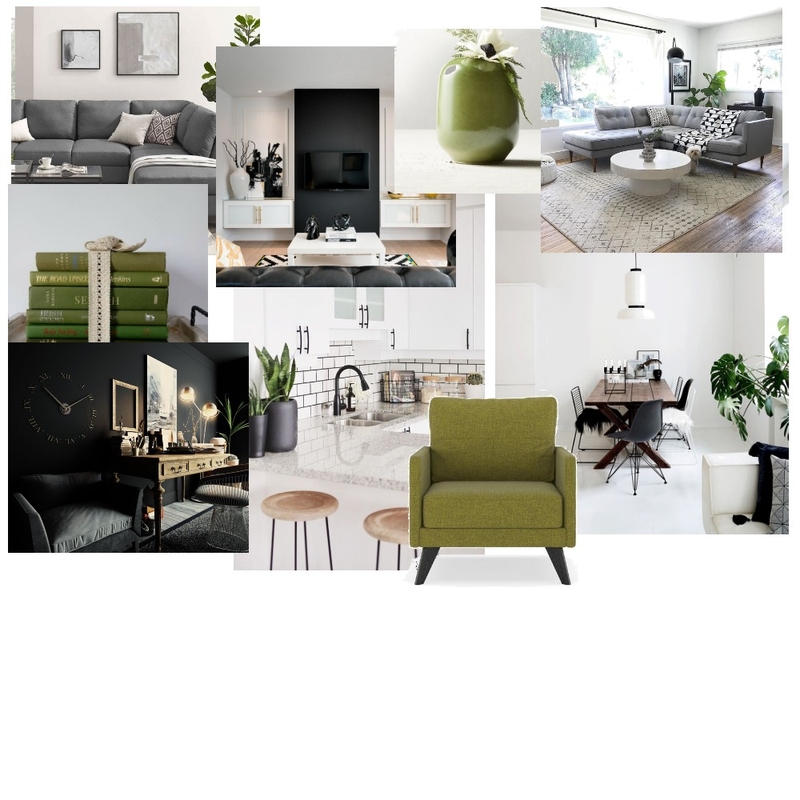 Accented Achromatic Mood Board by Sarstally on Style Sourcebook