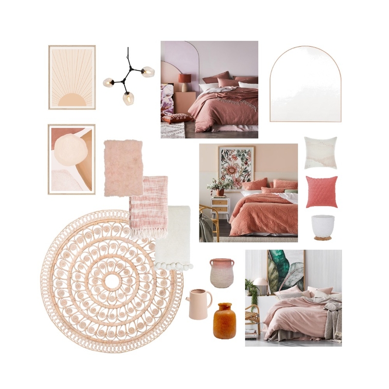 Terracotta Pink Mood Board by undefined on Style Sourcebook