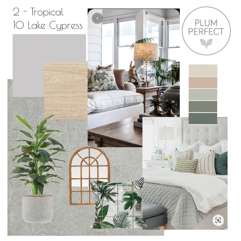 2 - Tropical - 10 Lake Cypress Mood Board by plumperfectinteriors on Style Sourcebook