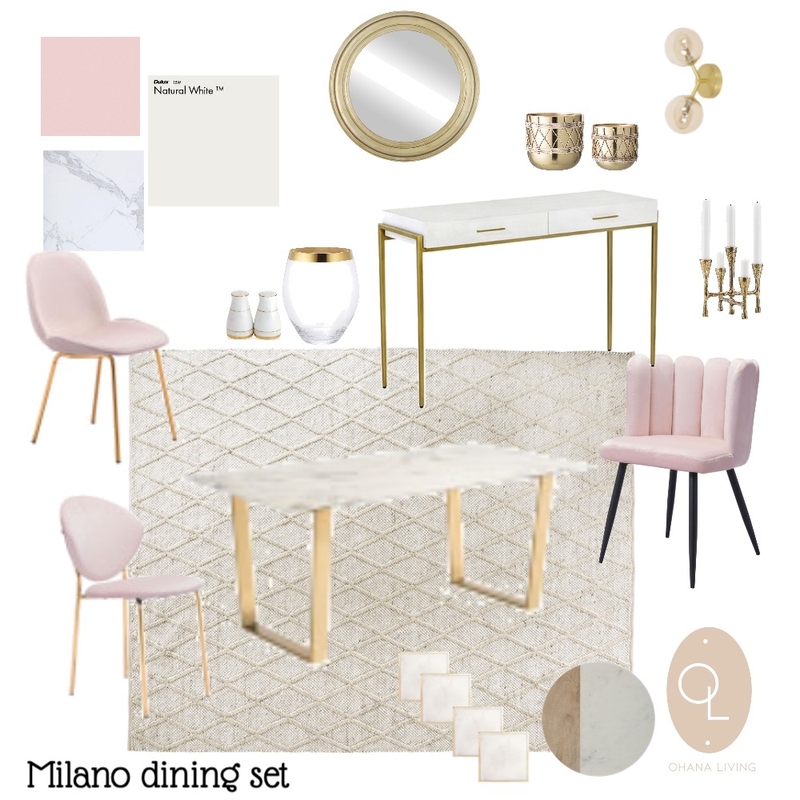 Milano dining set Mood Board by Melz Interiors on Style Sourcebook