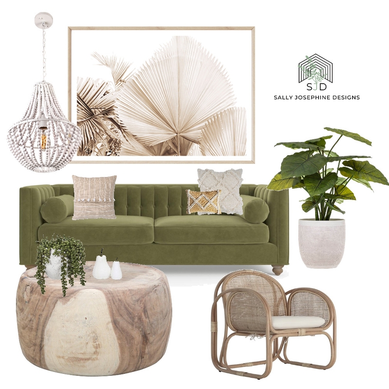Peaceful Living Mood Board by Sally Josephine Designs on Style Sourcebook