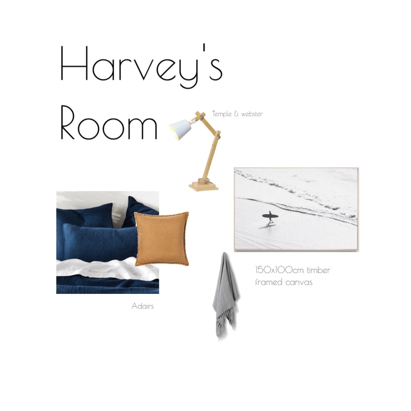 Harveys Room Mood Board by Jo.Daly on Style Sourcebook