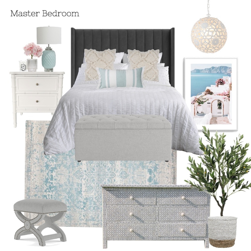 A & M - Master Bedroom Mood Board by Abbye Louise on Style Sourcebook