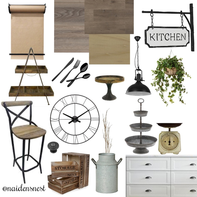 Kitchen Mood Board Mood Board by NAIDEN on Style Sourcebook