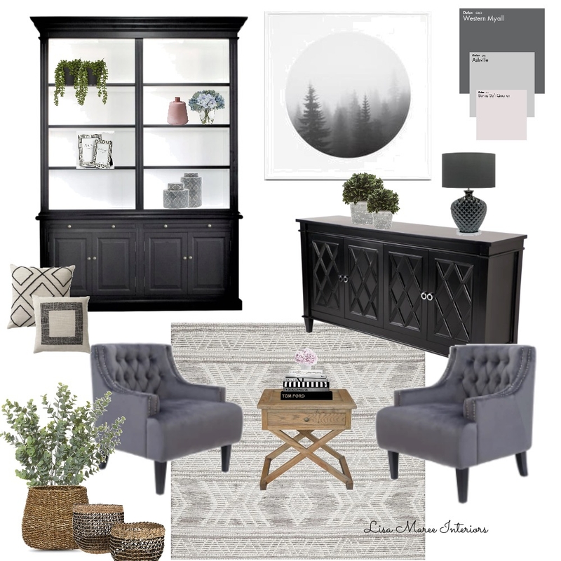 French Country Living Room Mood Board by Lisa Maree Interiors on Style Sourcebook