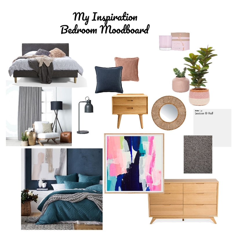 My Bedroom Inspiration Moodboard Mood Board by indistyle on Style Sourcebook