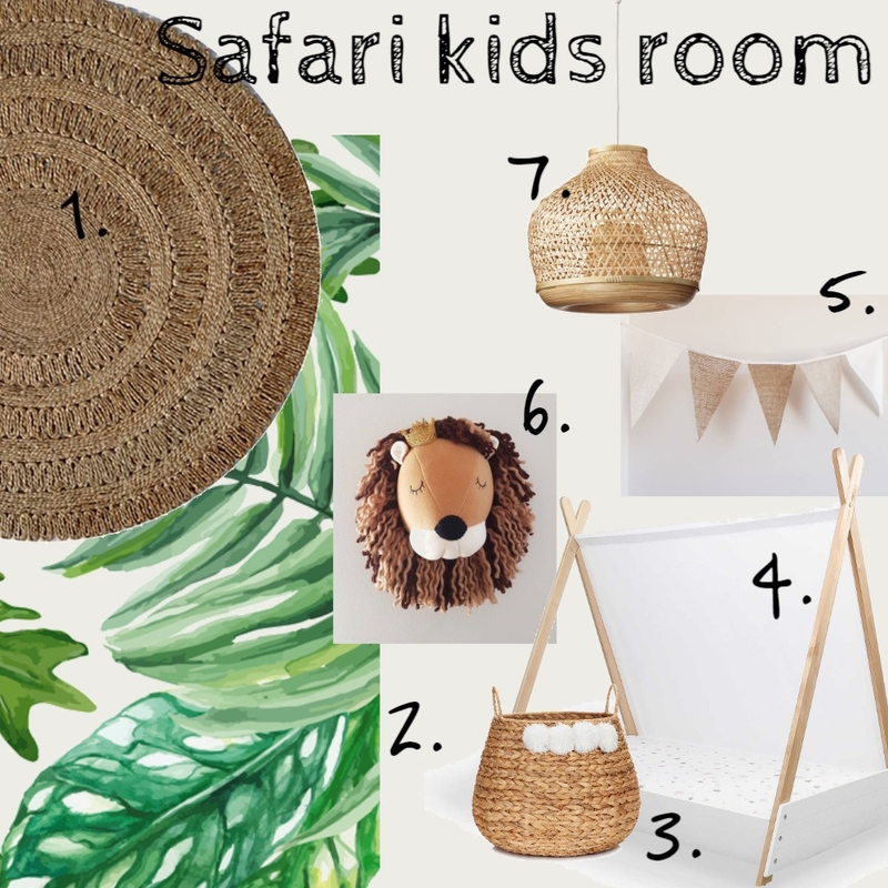 Safari kids room 3 Mood Board by Noa Segal on Style Sourcebook