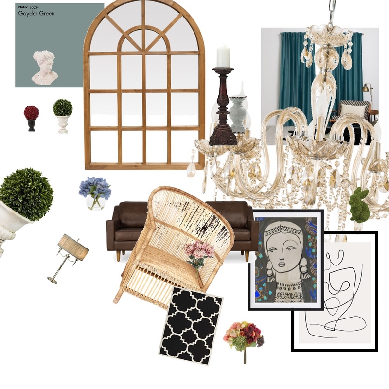 Parisian teal Mood Board by Paris Teal on Style Sourcebook