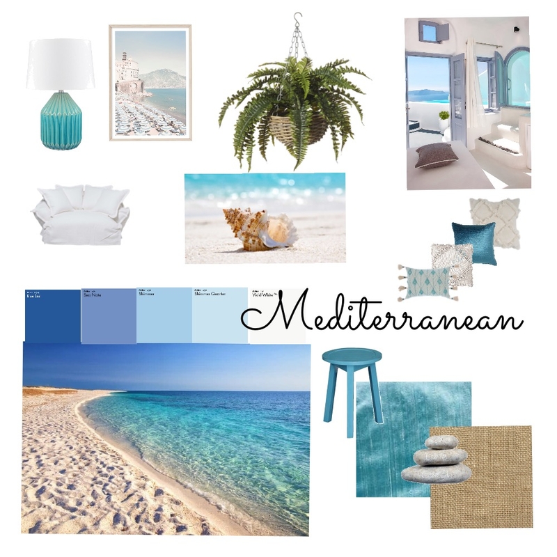 Mediterranean Mood Board by Donnacrilly on Style Sourcebook
