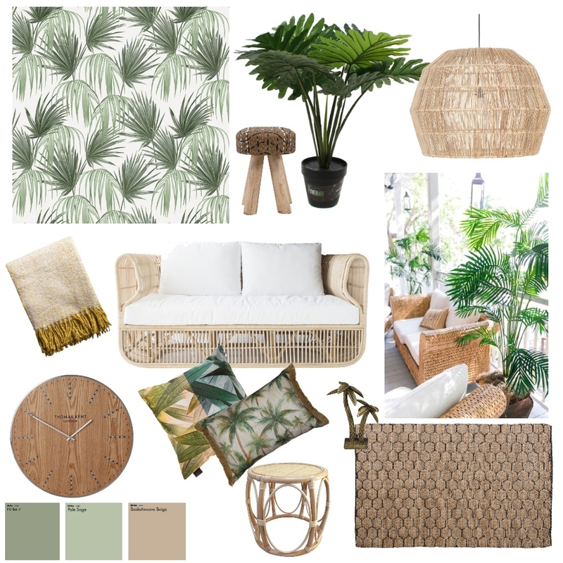 Tropical living room Mood Board by AV Design on Style Sourcebook