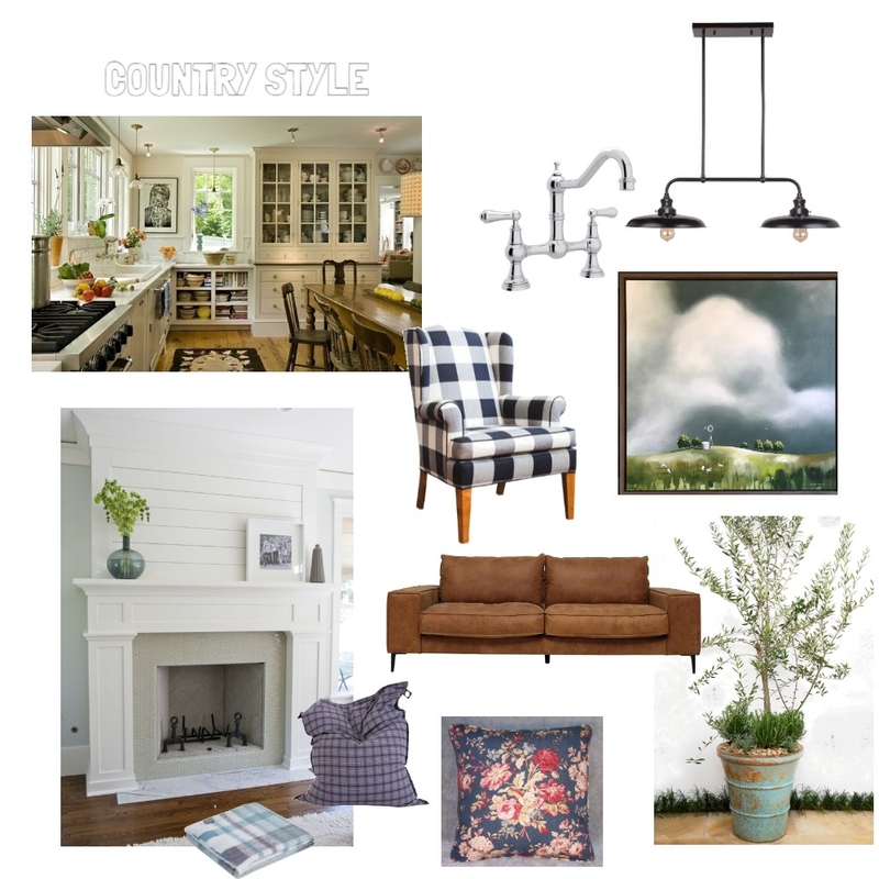 Country Style Mood Board by Gretchen Loves on Style Sourcebook
