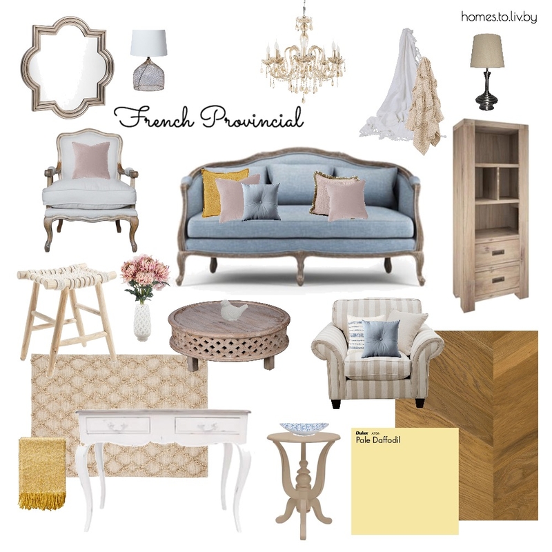 French Provincial Living Room 3 Mood Board by Homes to Liv In on Style Sourcebook