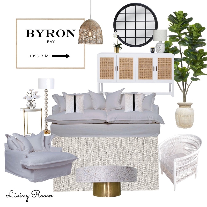 A&M Living Room 2.0 Mood Board by Abbye Louise on Style Sourcebook