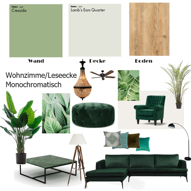 Monochromatisch Wohnzimmer/Leseecke Mood Board by Anne on Style Sourcebook