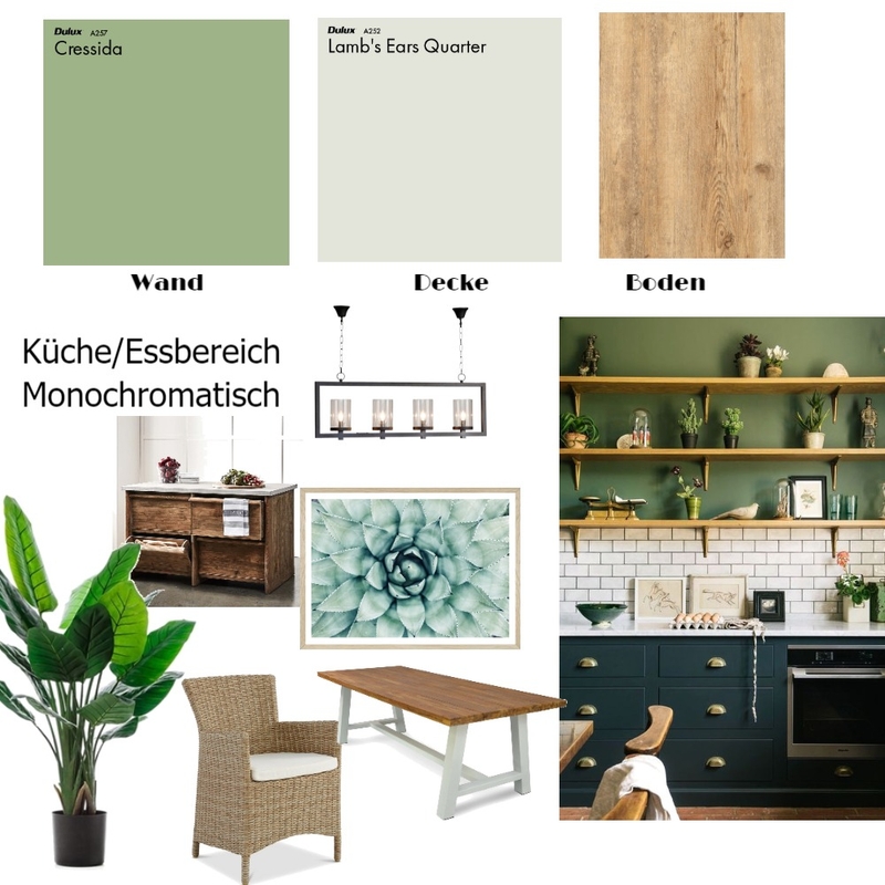 Monochromatisch Küche/Essbereich Mood Board by Anne on Style Sourcebook