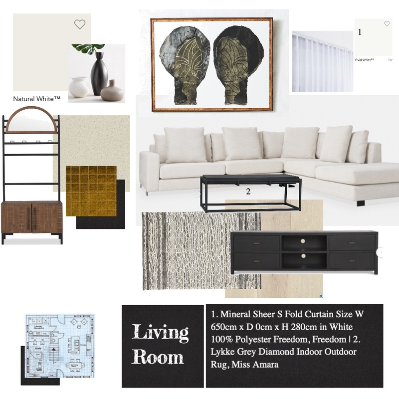 Living room Mood Board by chloerochette on Style Sourcebook