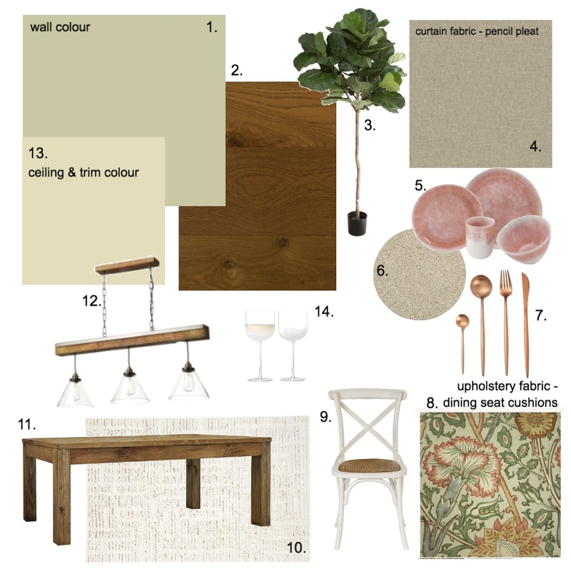 Dining Room Mood Board by erin_burmeister on Style Sourcebook
