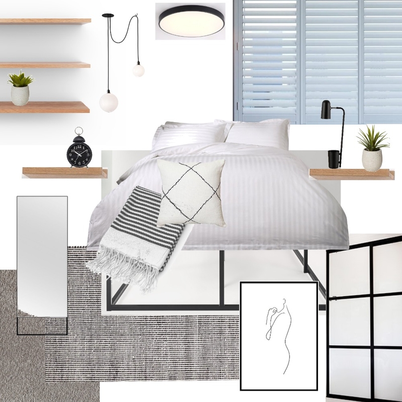 Bedroom 2 Mood Board by BRAVE SPACE interiors on Style Sourcebook