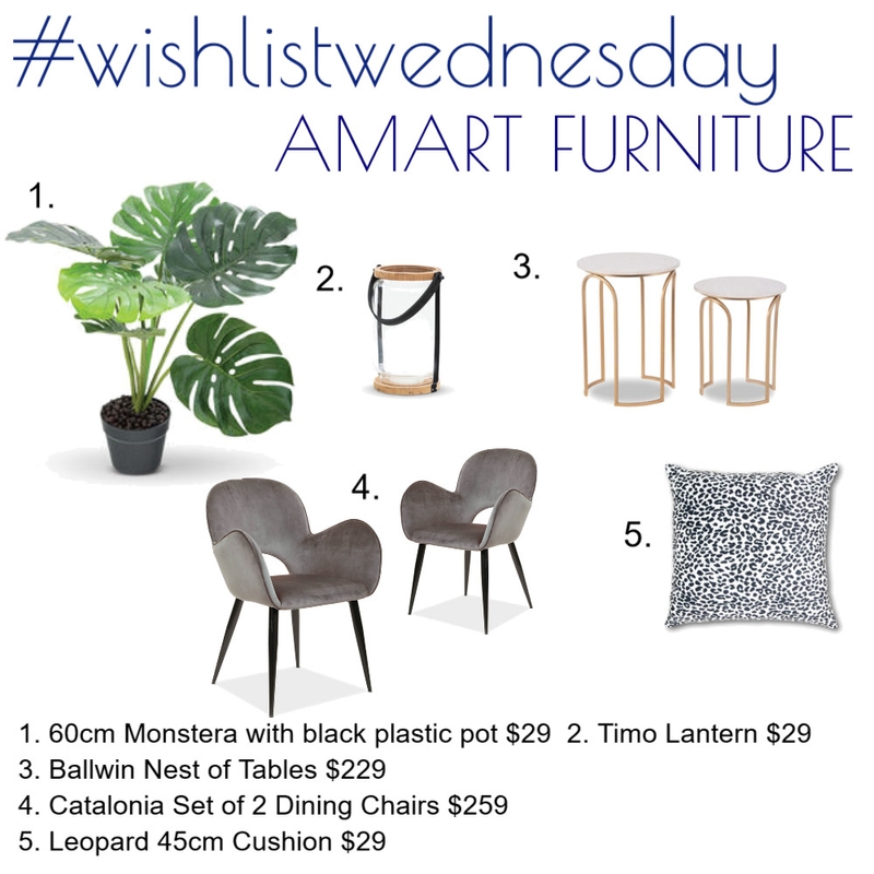 Wishlist Wednesday Amart Furniture Mood Board by Kohesive on Style Sourcebook