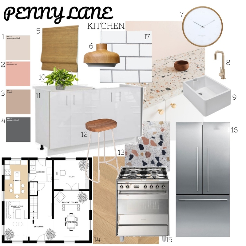 PENNY LANE Kitchen Mood Board by Danelle_kat on Style Sourcebook