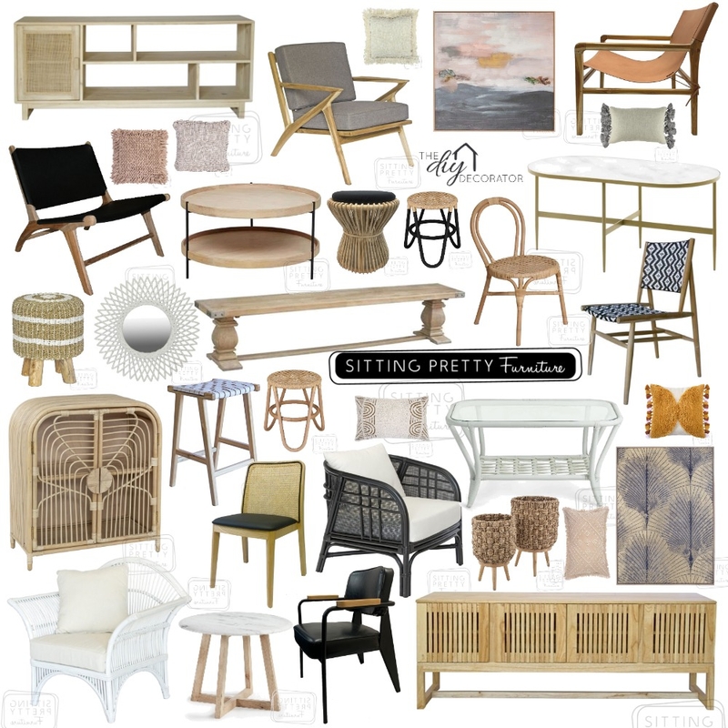Sitting pretty Mood Board by Thediydecorator on Style Sourcebook