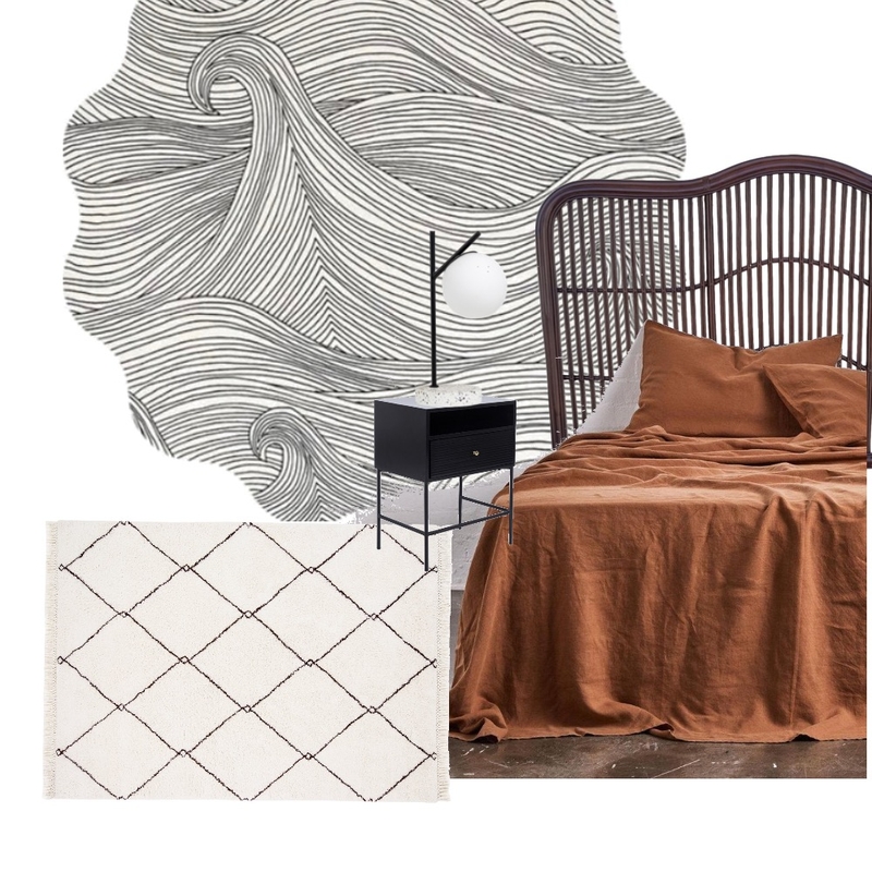 Bron bedroom Mood Board by Staged by Flynn on Style Sourcebook