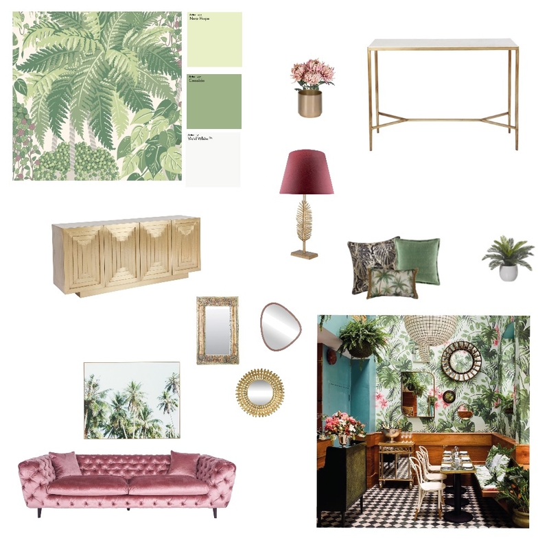 Tropical glam Mood Board by Donnacrilly on Style Sourcebook