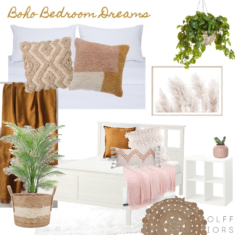 Shelby’s Boho Bedroom Mood Board by awolff.interiors on Style Sourcebook
