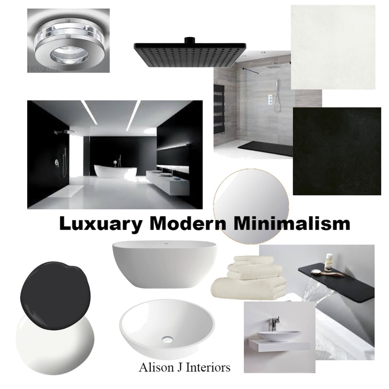 luxuary modern minimalism bathroom Mood Board by allywilkes on Style Sourcebook