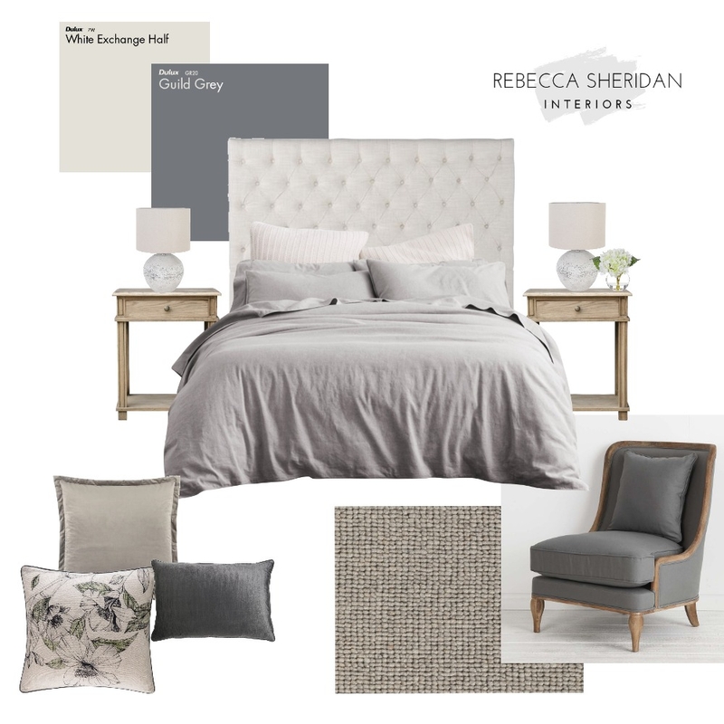Classic Bedroom Mood Board by Sheridan Interiors on Style Sourcebook
