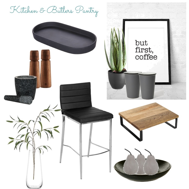 kitchen and butlers pantry Mood Board by The Ginger Stylist on Style Sourcebook