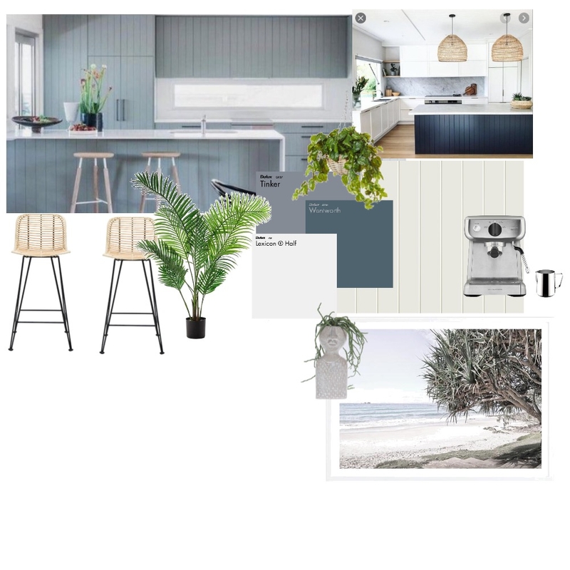 coastal kitchen moodboard Mood Board by caitutting on Style Sourcebook