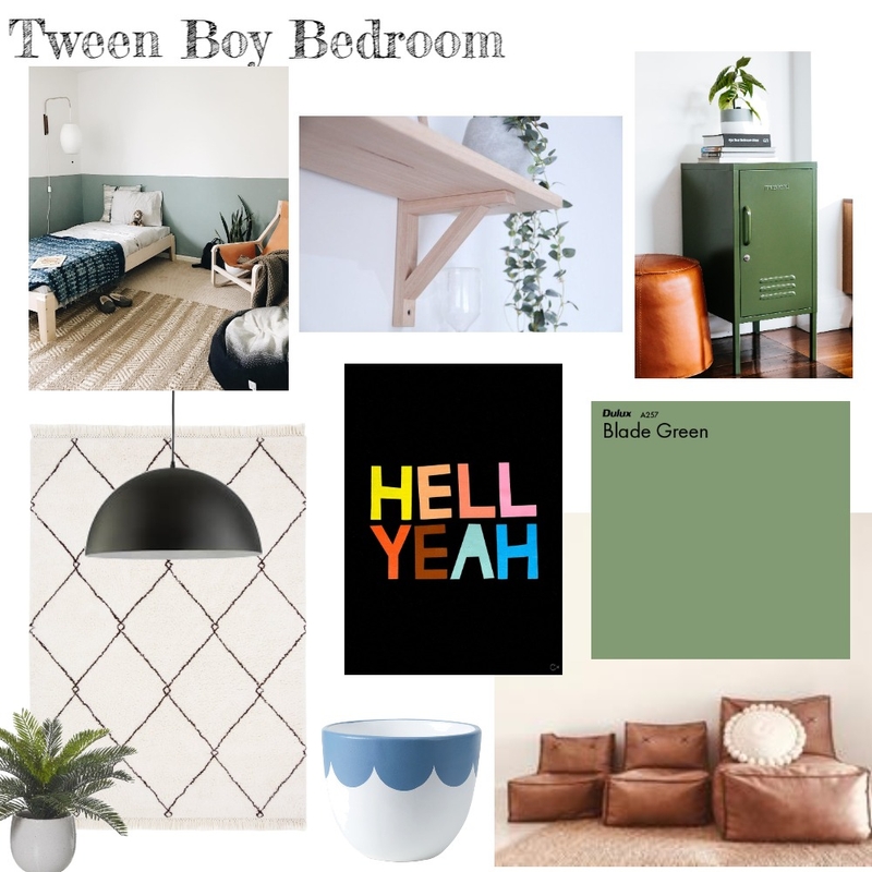 Tween Boy Room Mood Board by lorencarswell on Style Sourcebook